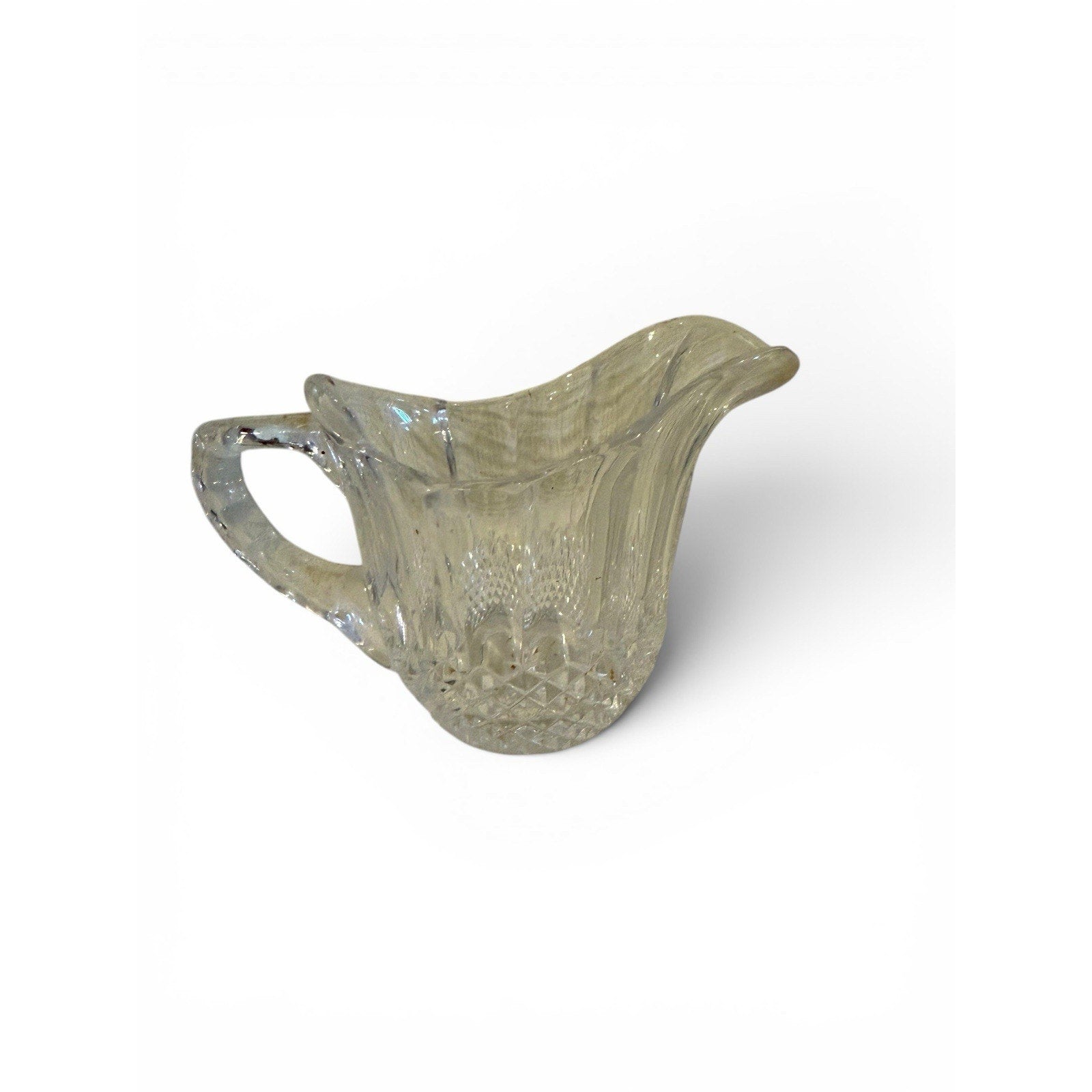 Bleikristal Lead Crystal by Cristal Au Plomb - One Vintage Crystal Creamer