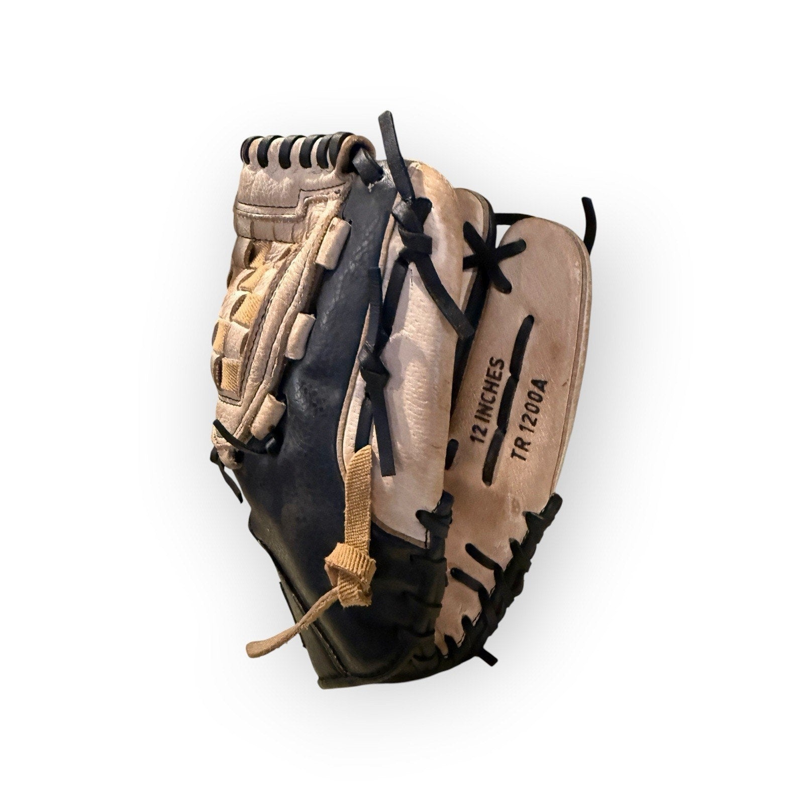 Adidas TR1300A 12" Baseball Glove Mitt RHT Right Handed Throw Tan Black Leather