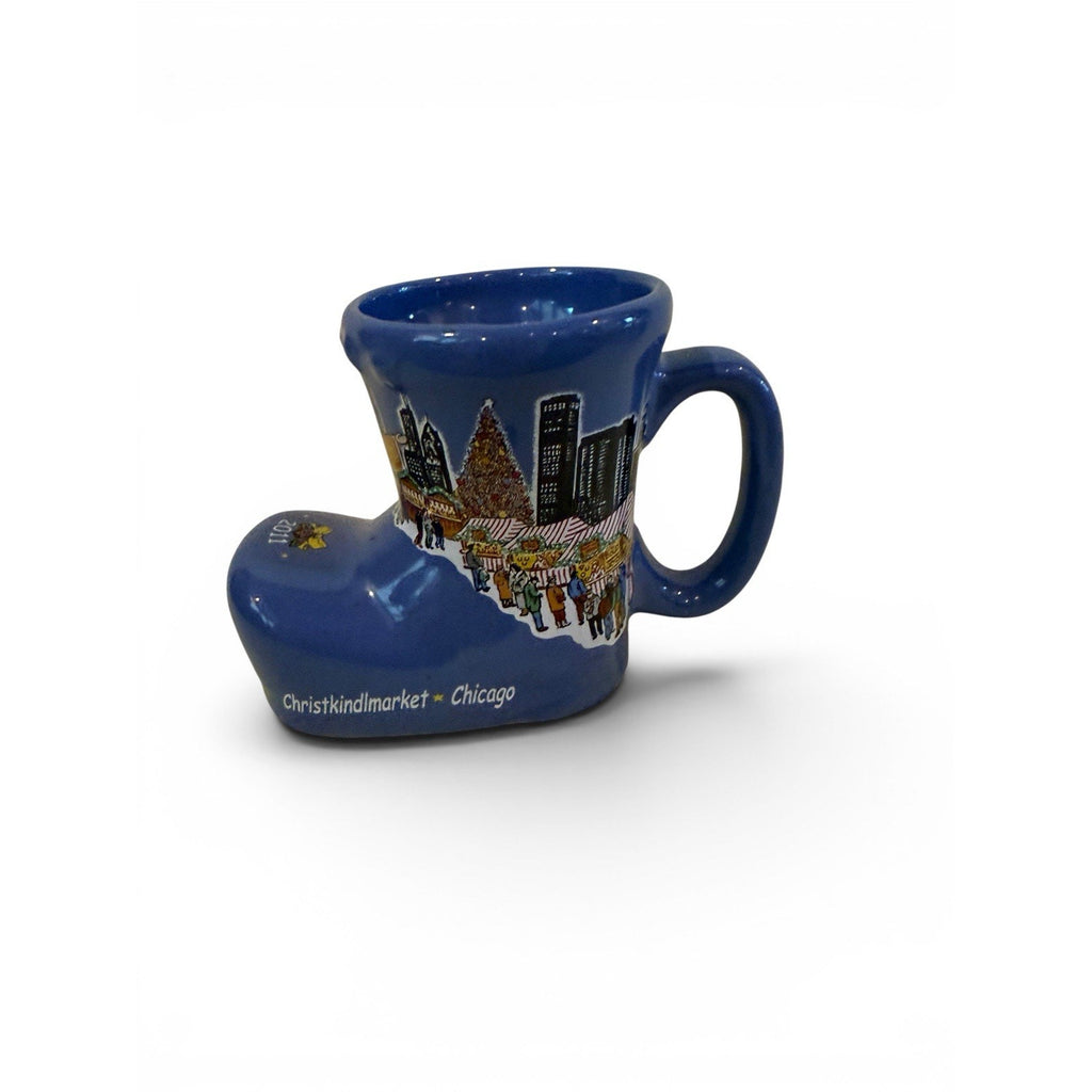 2011 Christkindlmarket Chicago Boot Mug Christmas Daley Plaza Christkindl Market