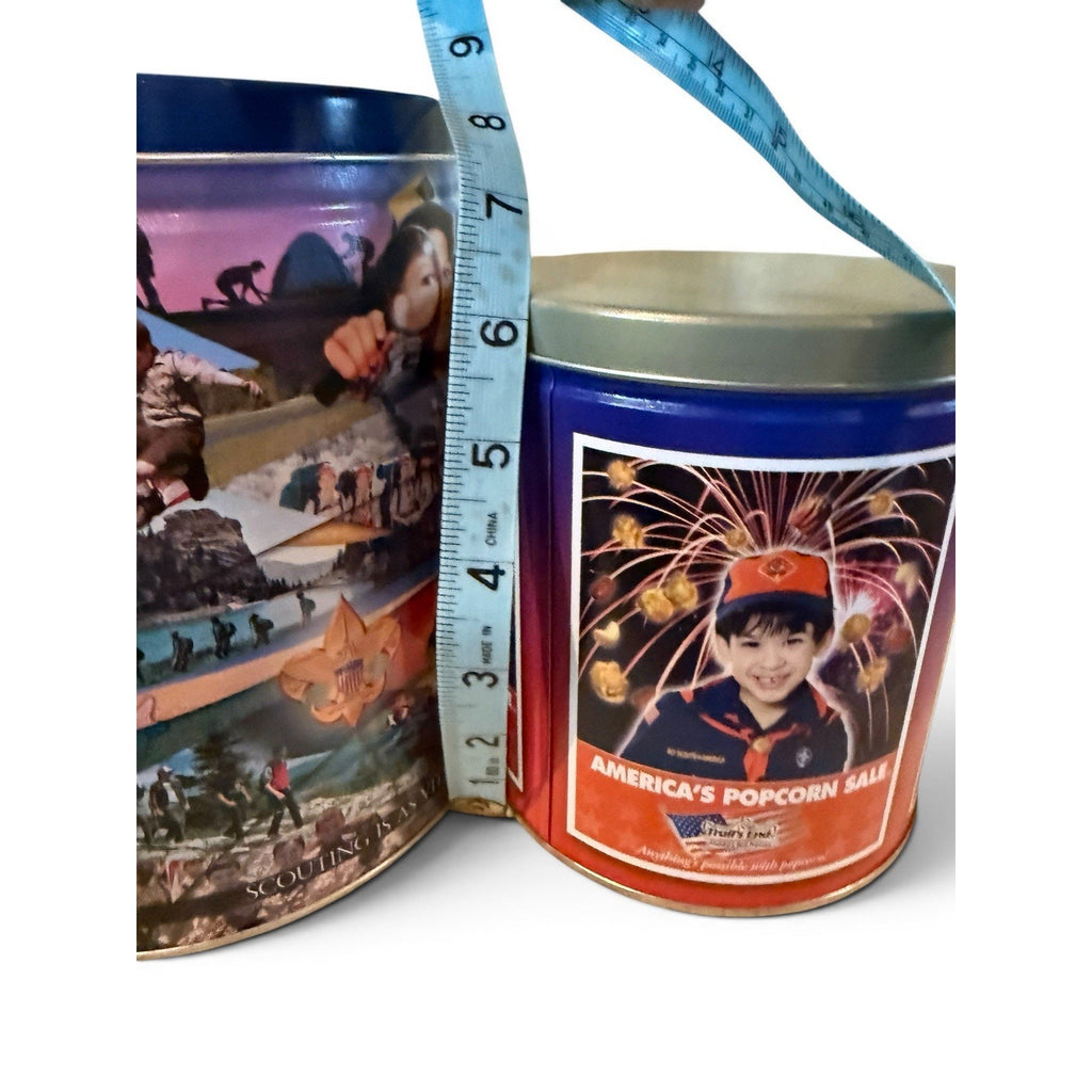 Trail's End Celebrating 100 Years of Scouting Empty Tin PreOwned: Set Of 2