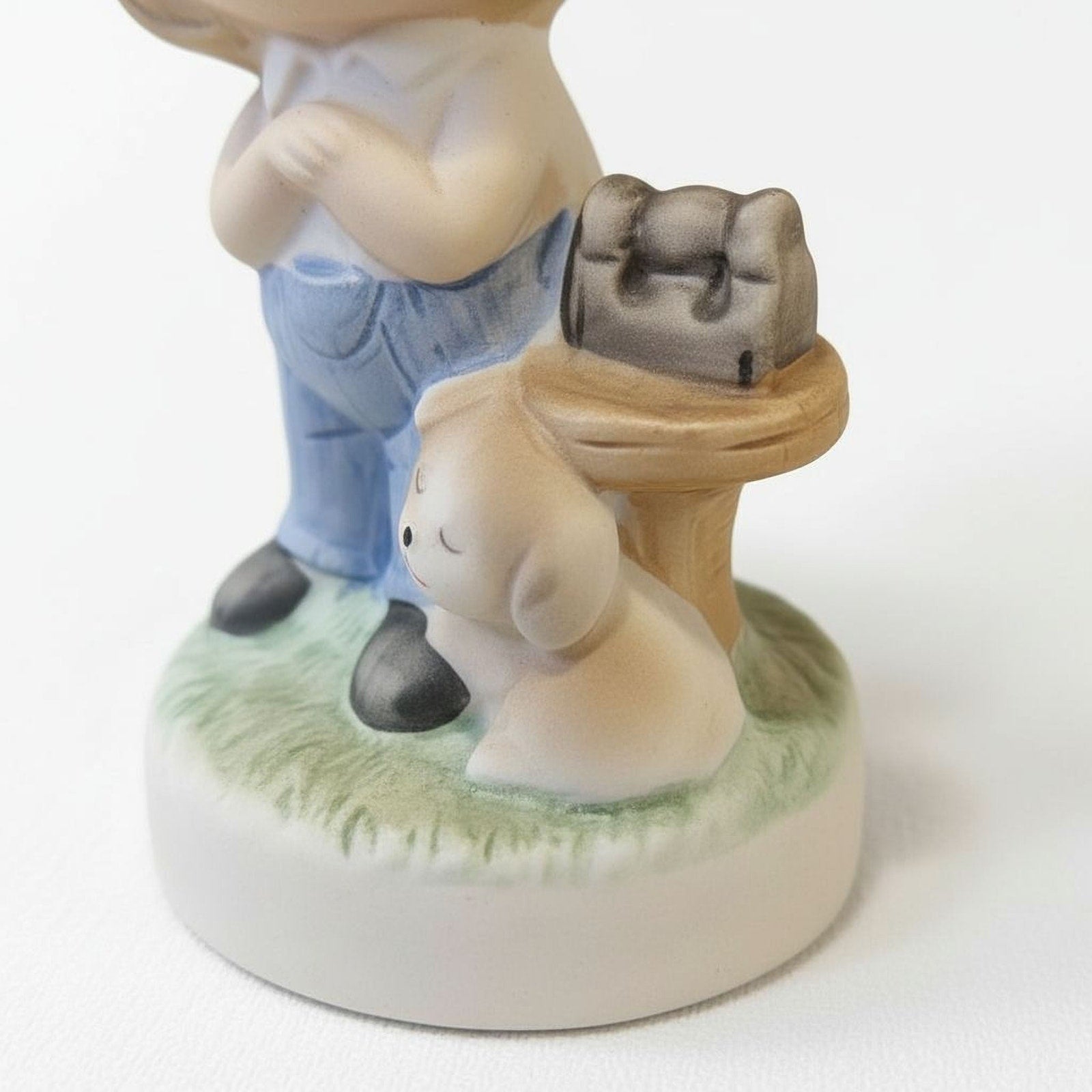 Vintage Ceramic Figurines – Japan 1970s Hand Painted Boy and Girl Collectibles