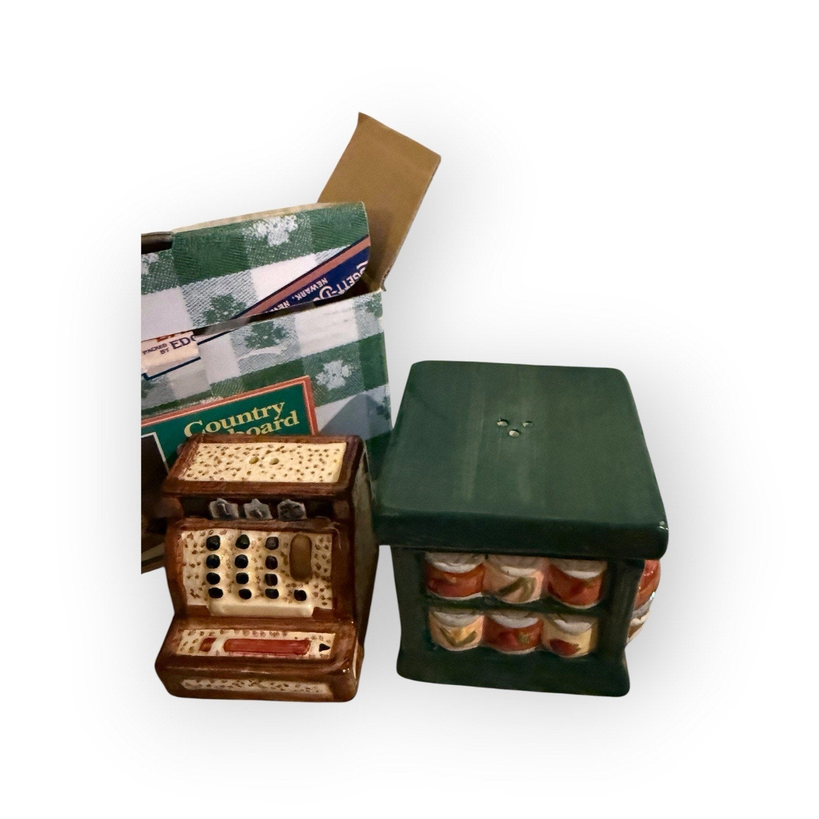 vintage fitz floyd salt and pepper shakers
