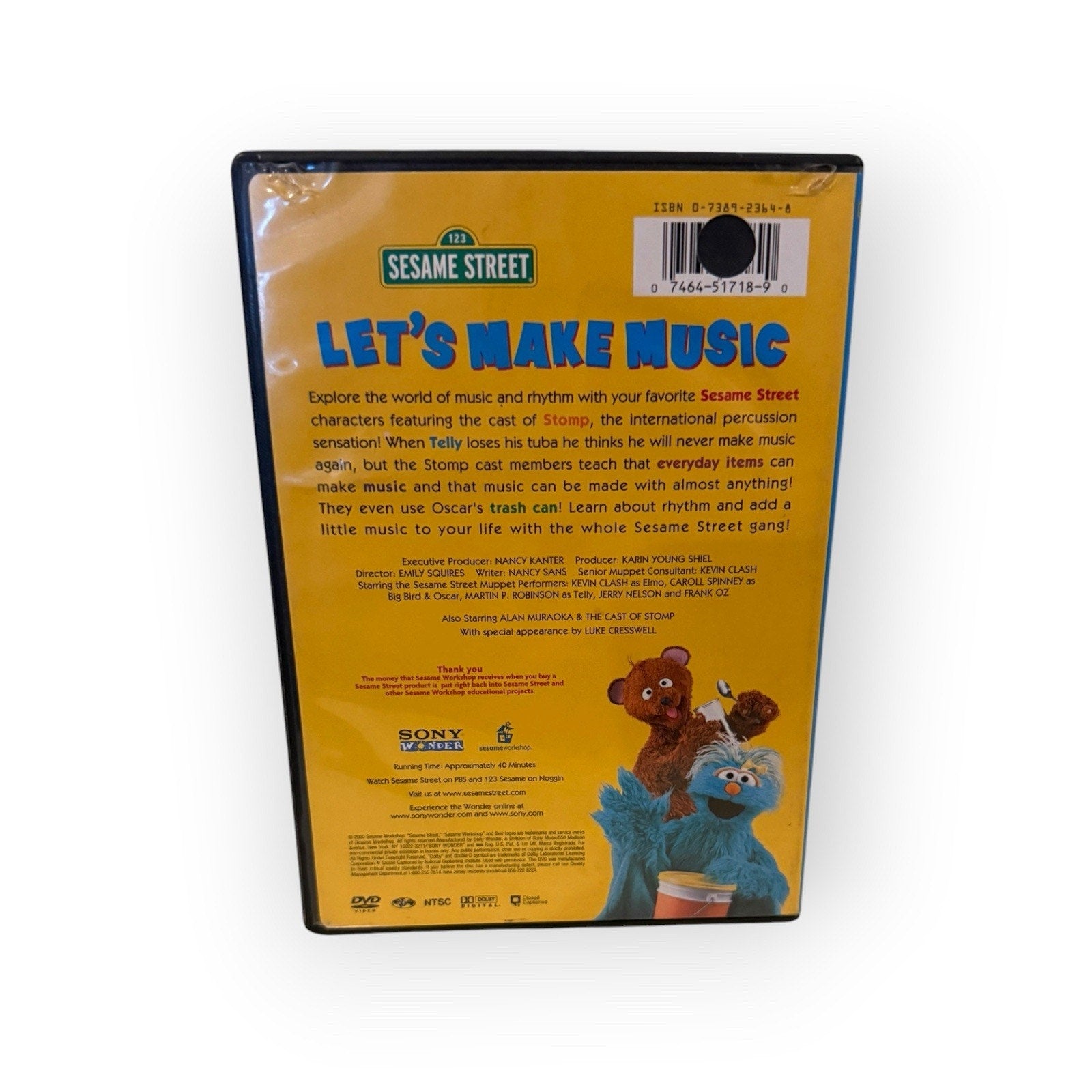 Sesame Street Let’s Make Music DVD