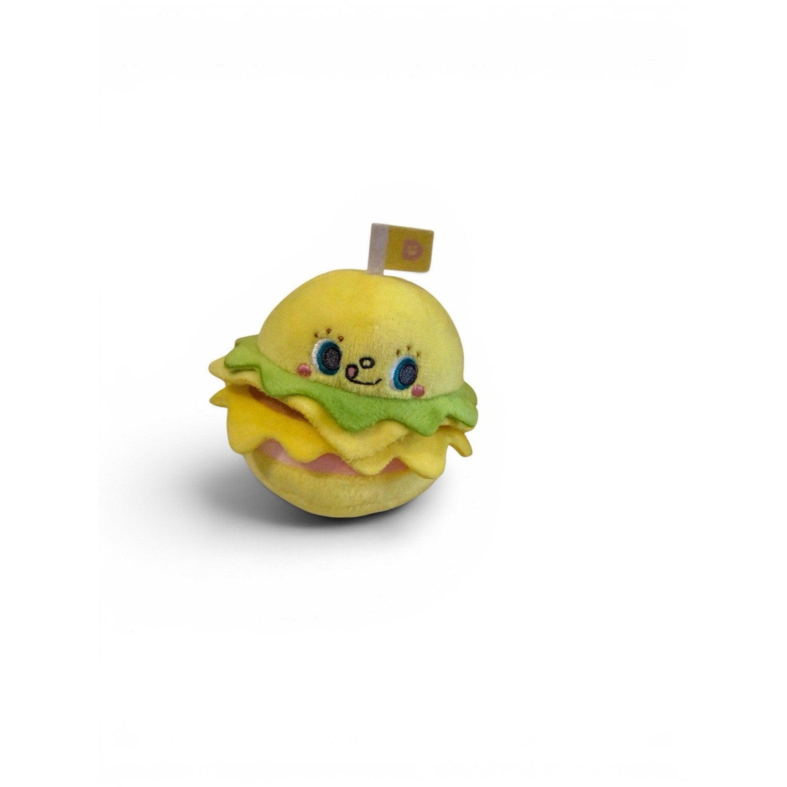 Kidrobot Hello Sanrio Burger Plush Yellow Foodie Collectible Blind Box Plush