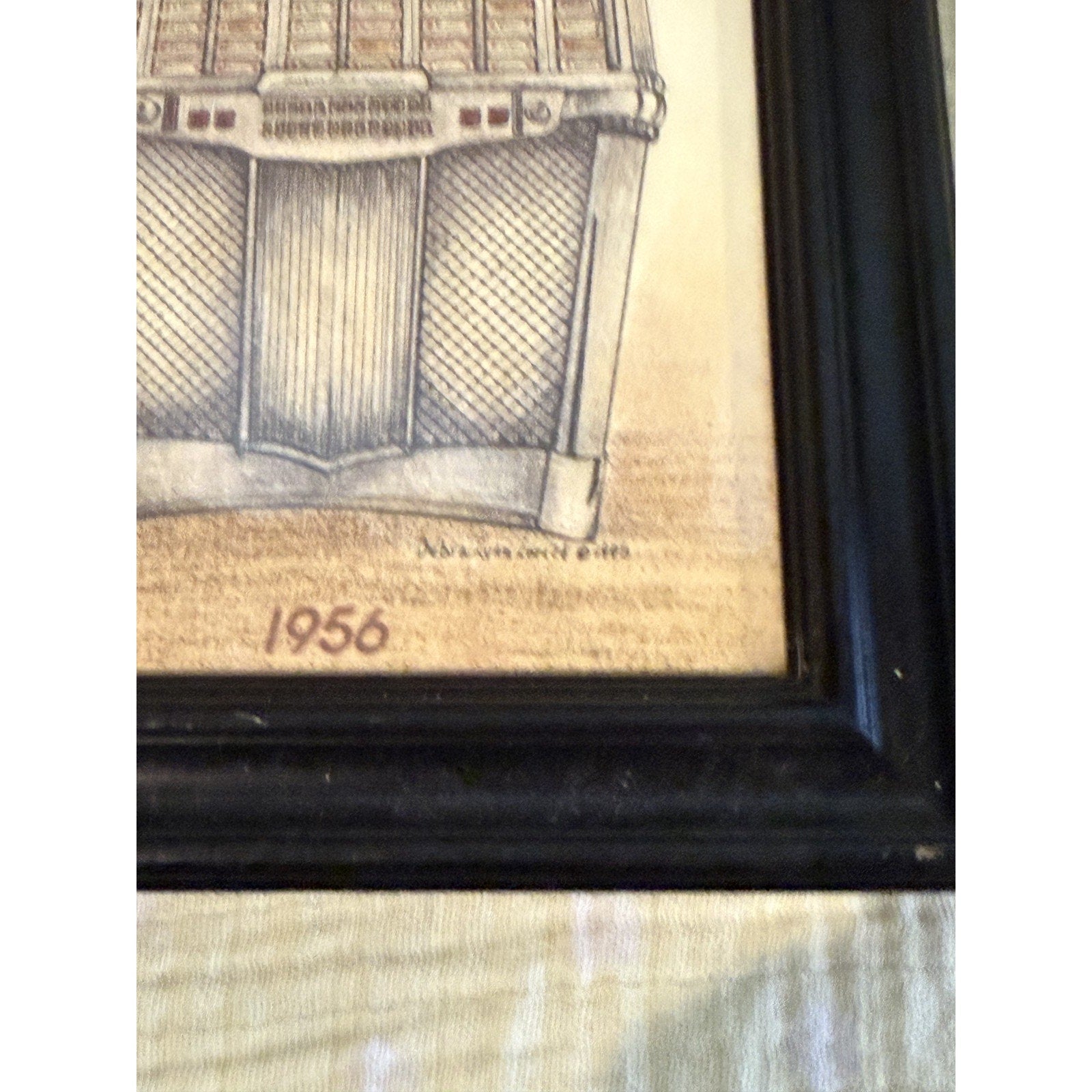 1956 Wurlitzer Jukebox Framed Print