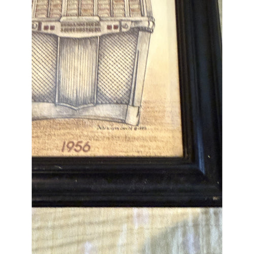 1956 Wurlitzer Jukebox Framed Print