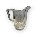 Vintage Heavy Glass Pitcher