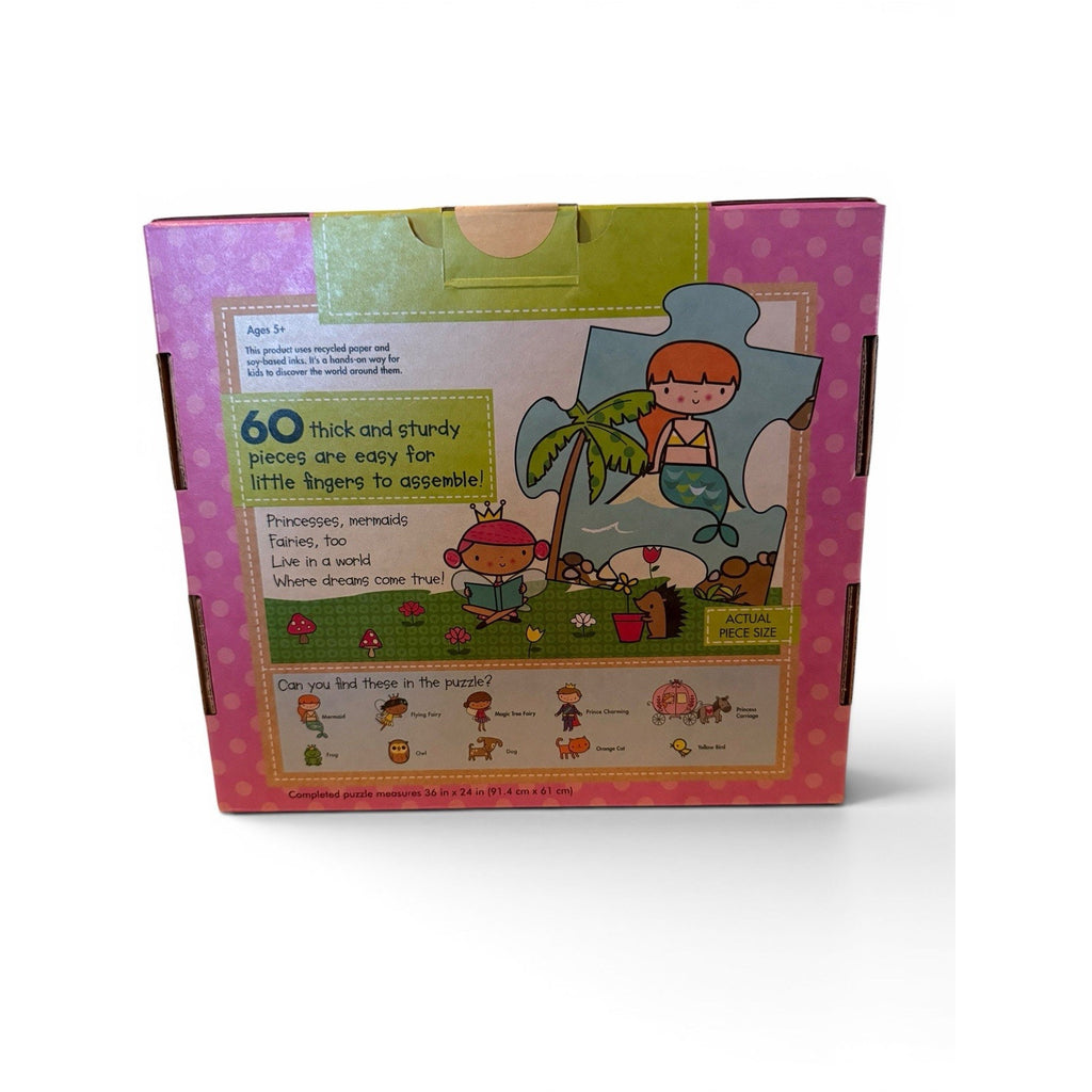 Melissa and Doug Princess Fairyland Giant Floor Puzzle #31372