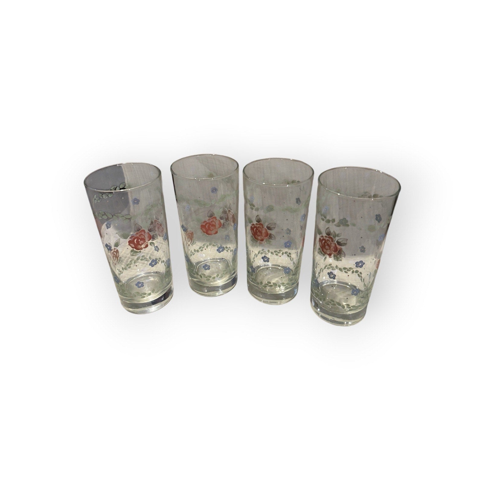 Pfaltzgraff Tea Rose 17 Oz Cooler Glass 5590882