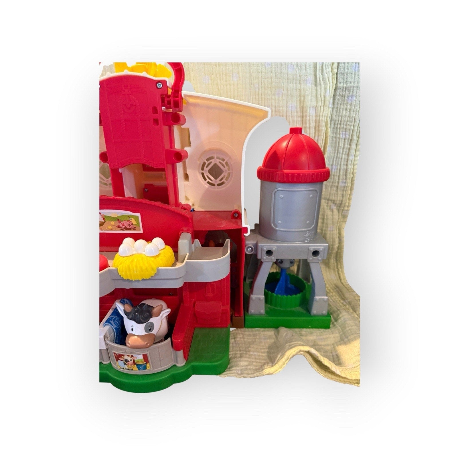 Fisher-Price Little People Caring for Animals Farm Playset w/All Shown Included