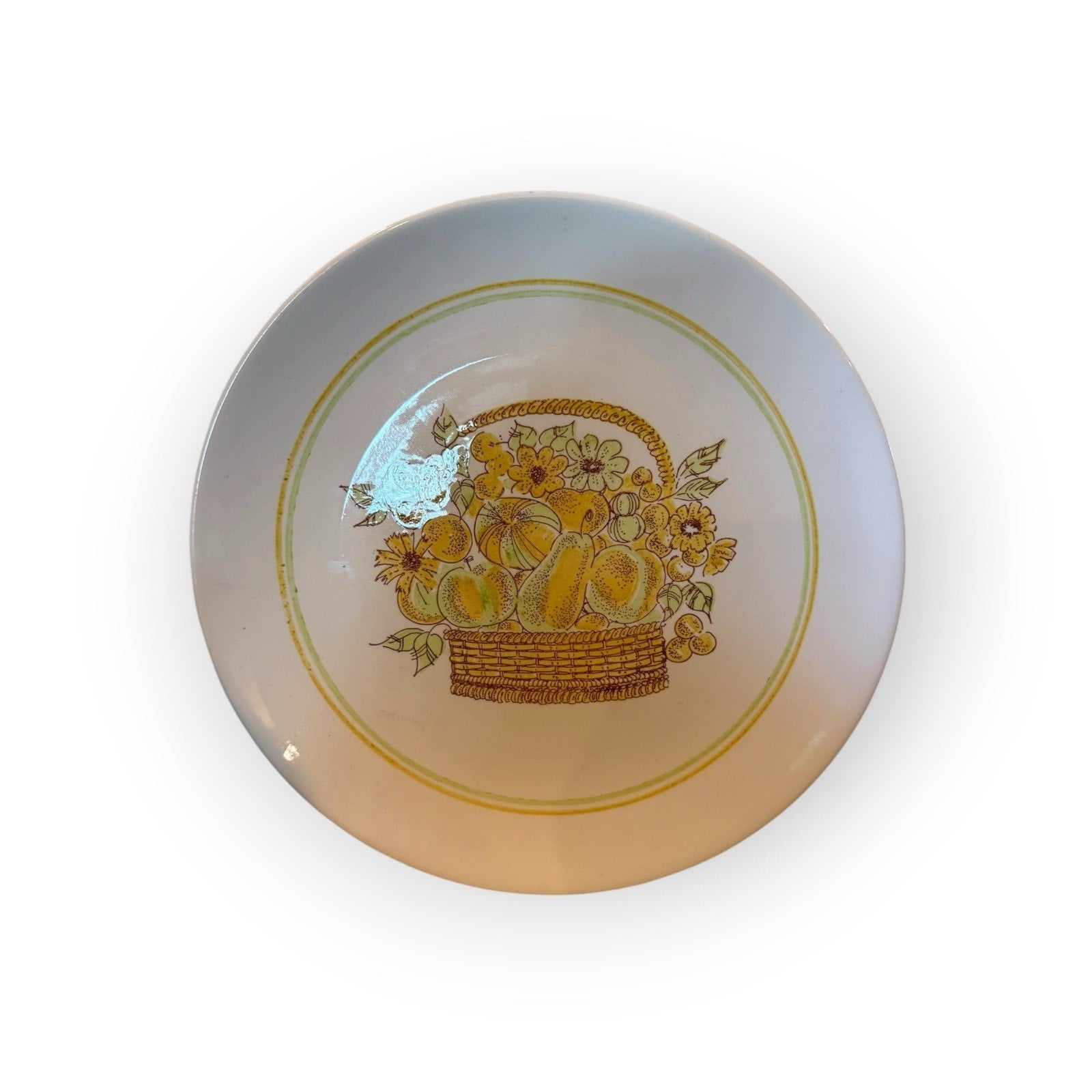 Vintage Ravenscroft Ironstone Fruit Basket Plate Decor Plate Retro Cottagecore