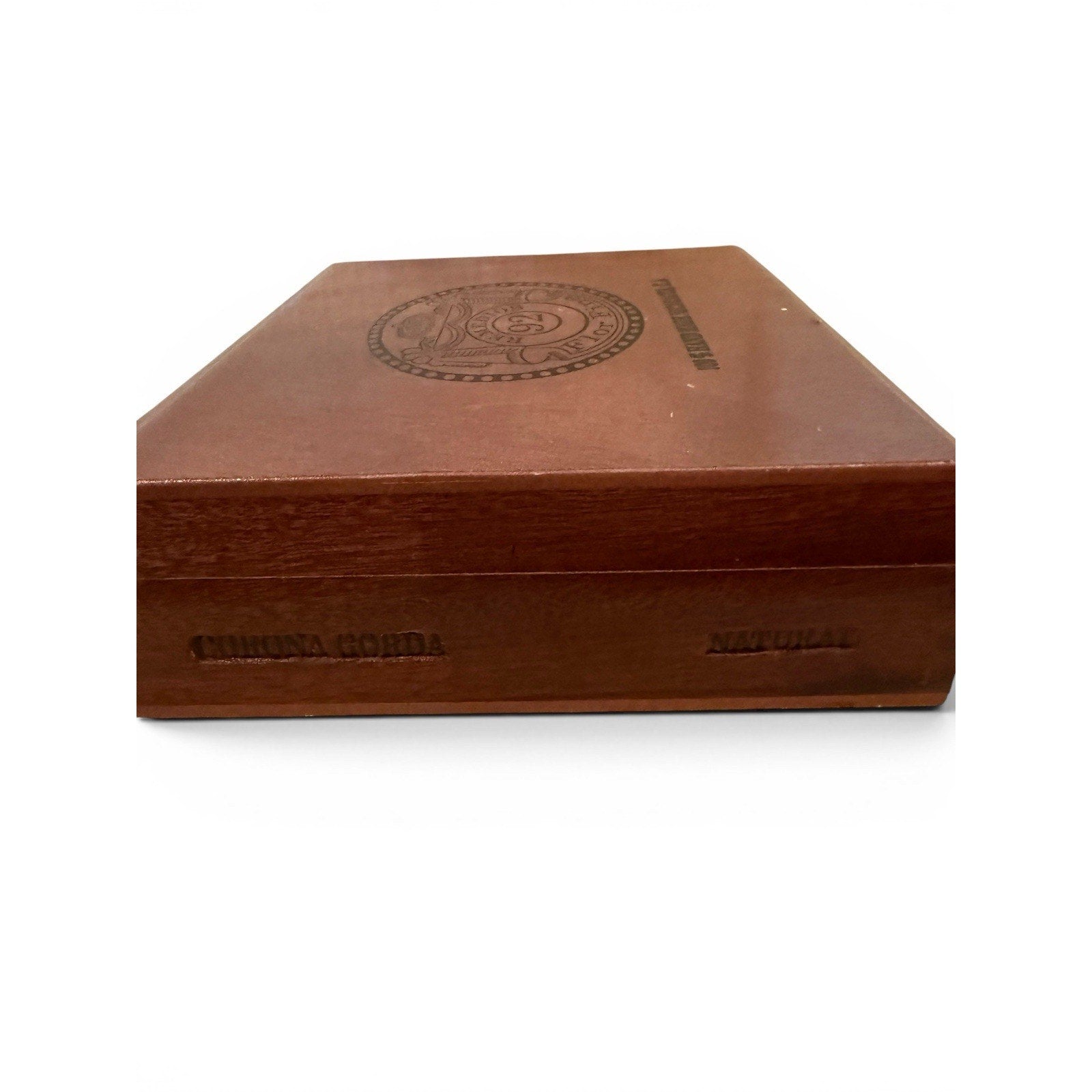 VTG Remedios Flor Fina Wood Cigar Box EMPTY