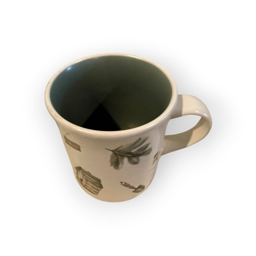 Pfaltzgraff Naturewood Mug 12 oz. Stoneware Garden Theme