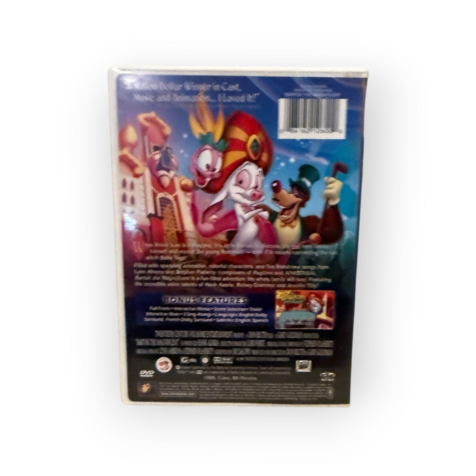 Bartok the Magnificent (DVD 1999 + Guide) Anastasia Bat Don Bluth Animation Film