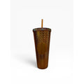 Starbucks Limited Edition 50 Years Gold Studded Cold Cup Tumbler - 24oz - Venti