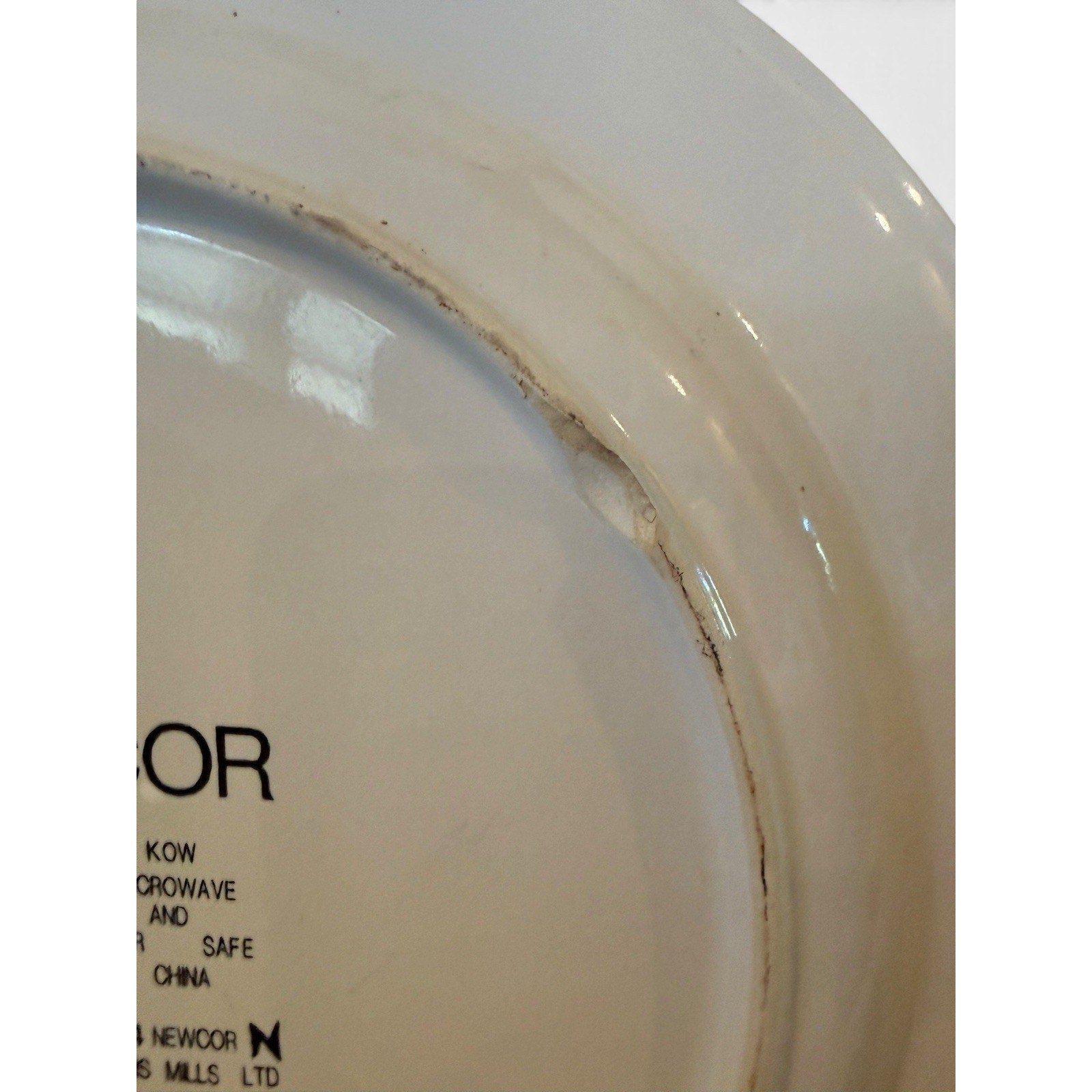Newcor Stoneware Kitchen Kow 1 Dinner Plate