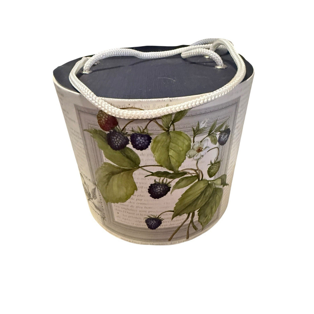 LANG COMPANIES TEA MUG SET BY SUSAN WINGET 2012 "BLACKBERRIES"