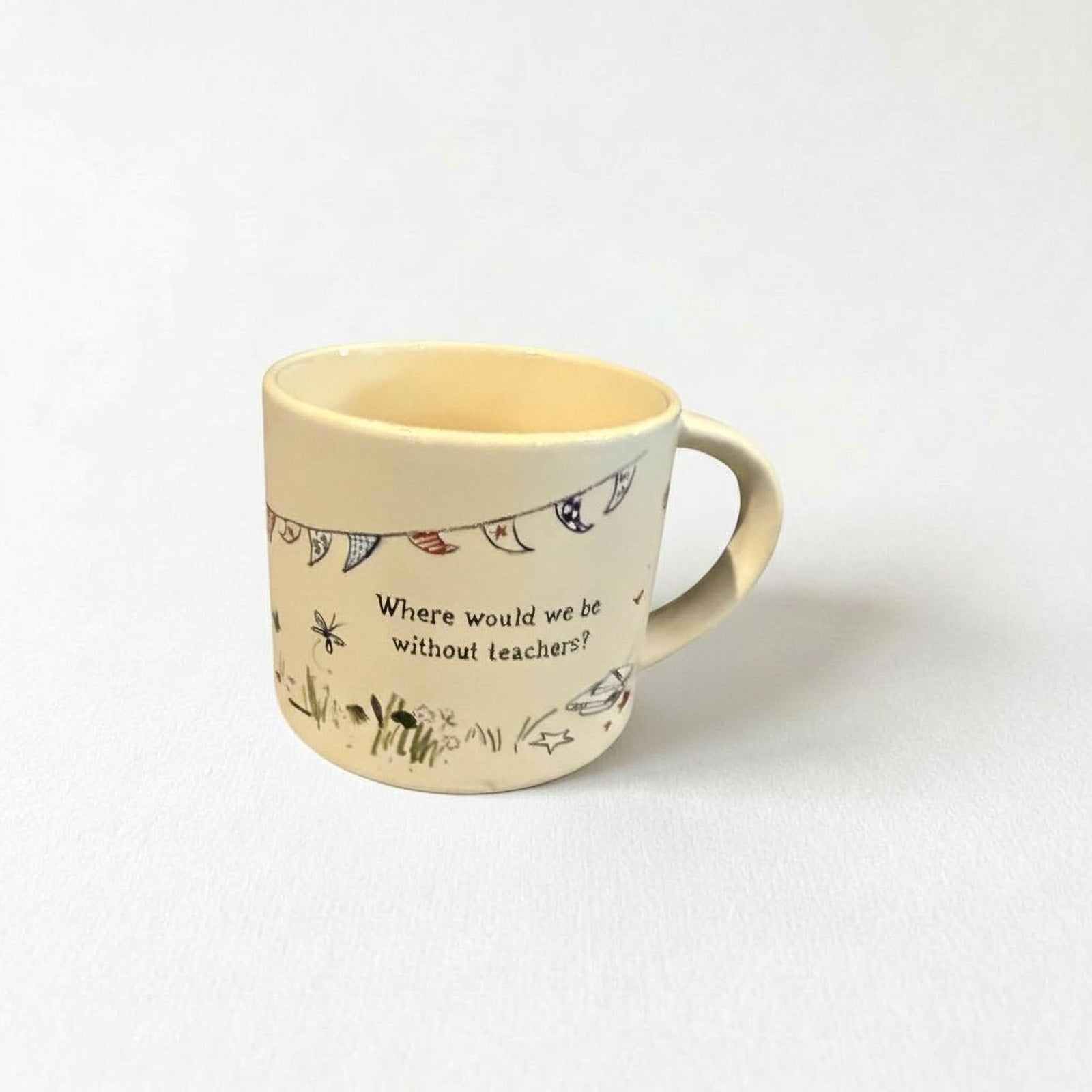 Teacher Appreciation Mug - Durable Ceramic Stoneware Drinkware 16 Ounce Coffee Cup