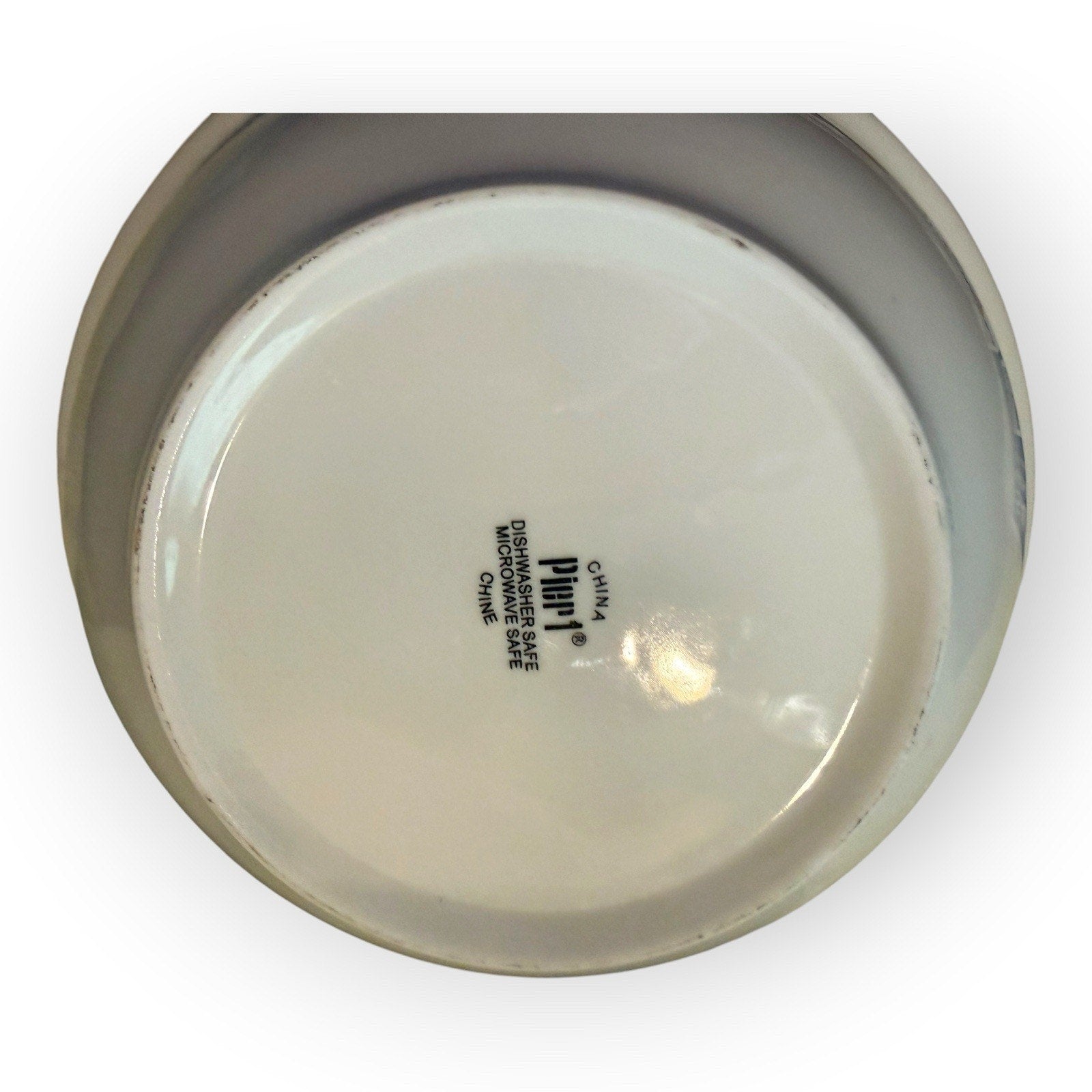 Pier 1 Imports White Farmhouse Nesting Mixing Bowls (4)