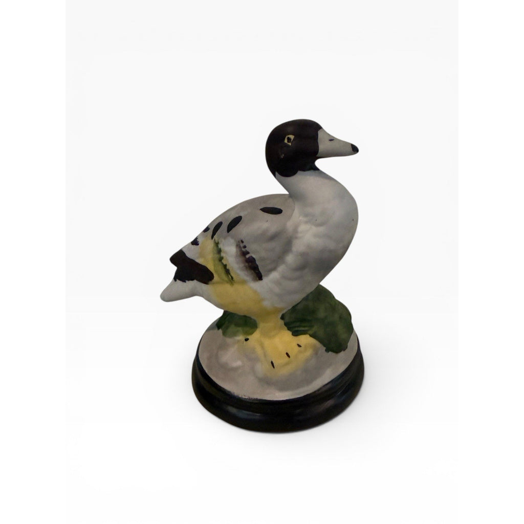 Vintage Mallard Duck Bird Ceramic Figurine Taiwan