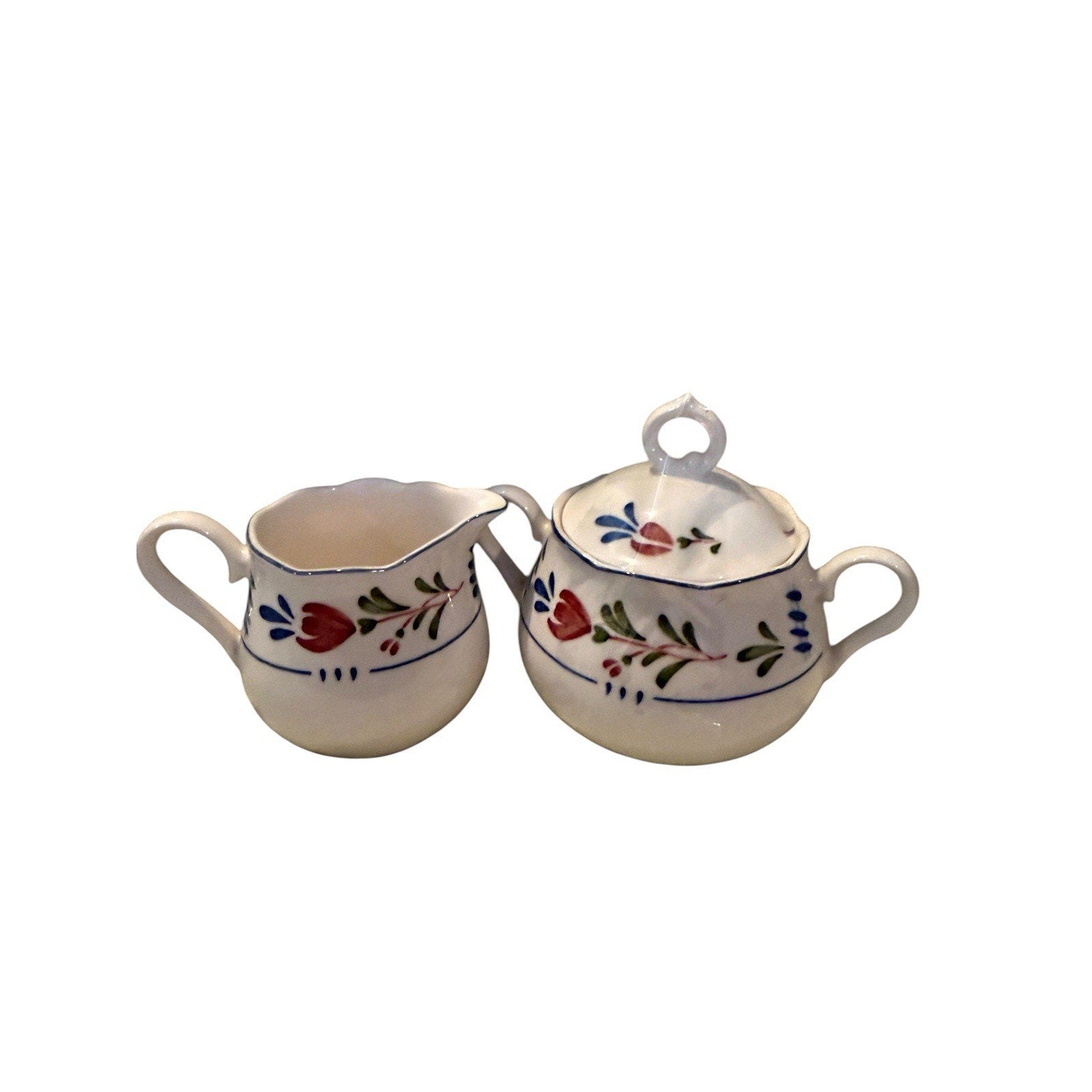 Vintage Nikko Avondale Provincial sugar bowl creamer French Country