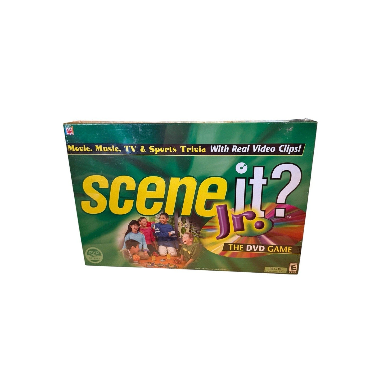 Scene it? Jr. DVD Trivia Game About Stuff Kids Like w/ Real Music & Movie Clips