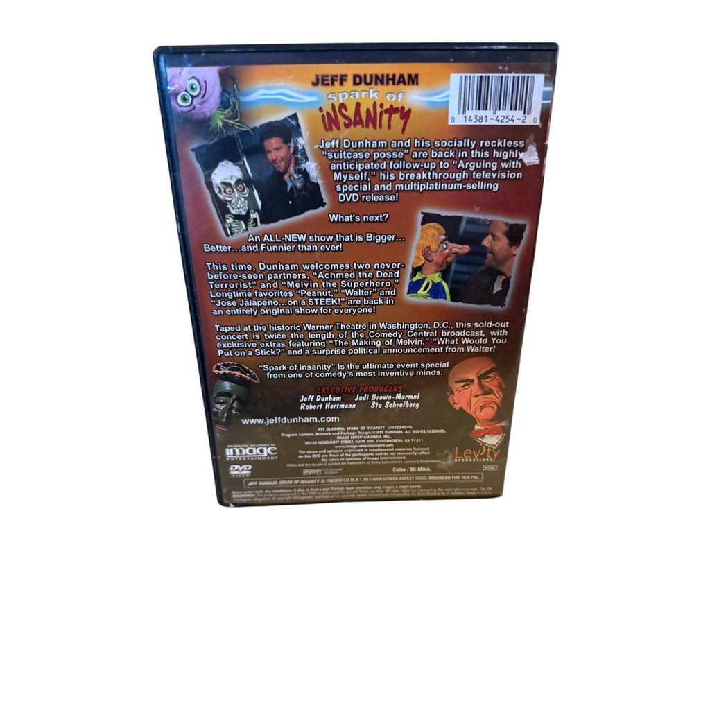 Jeff Dunham Spark of Insanity DVD Warner Theatre Washinton DC Comedy