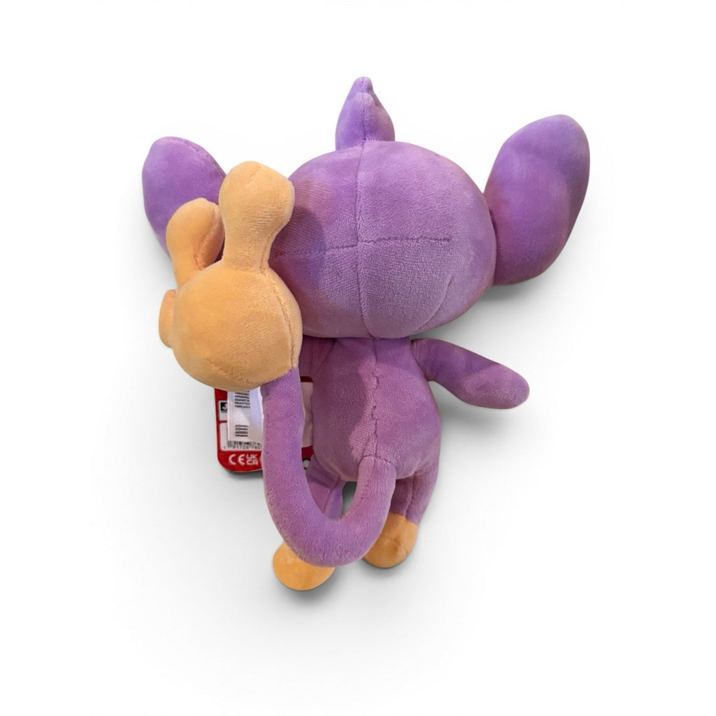 Pokémon Aipom Purple Plush 8” Jazwares 2025 New With Tag NWT Monkey Pokemon