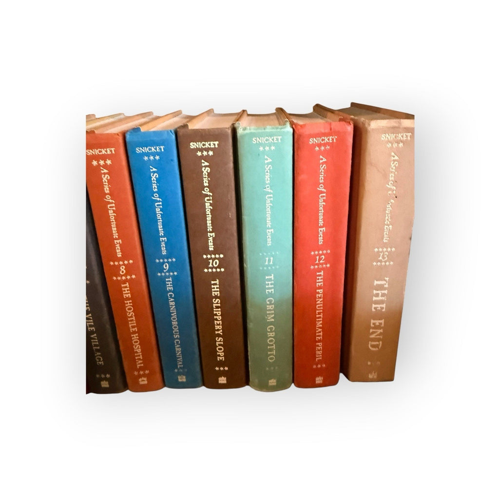 A Series of Unfortunate Events By Lemony Snicket 1-13 Complete Set Hardcover Lot