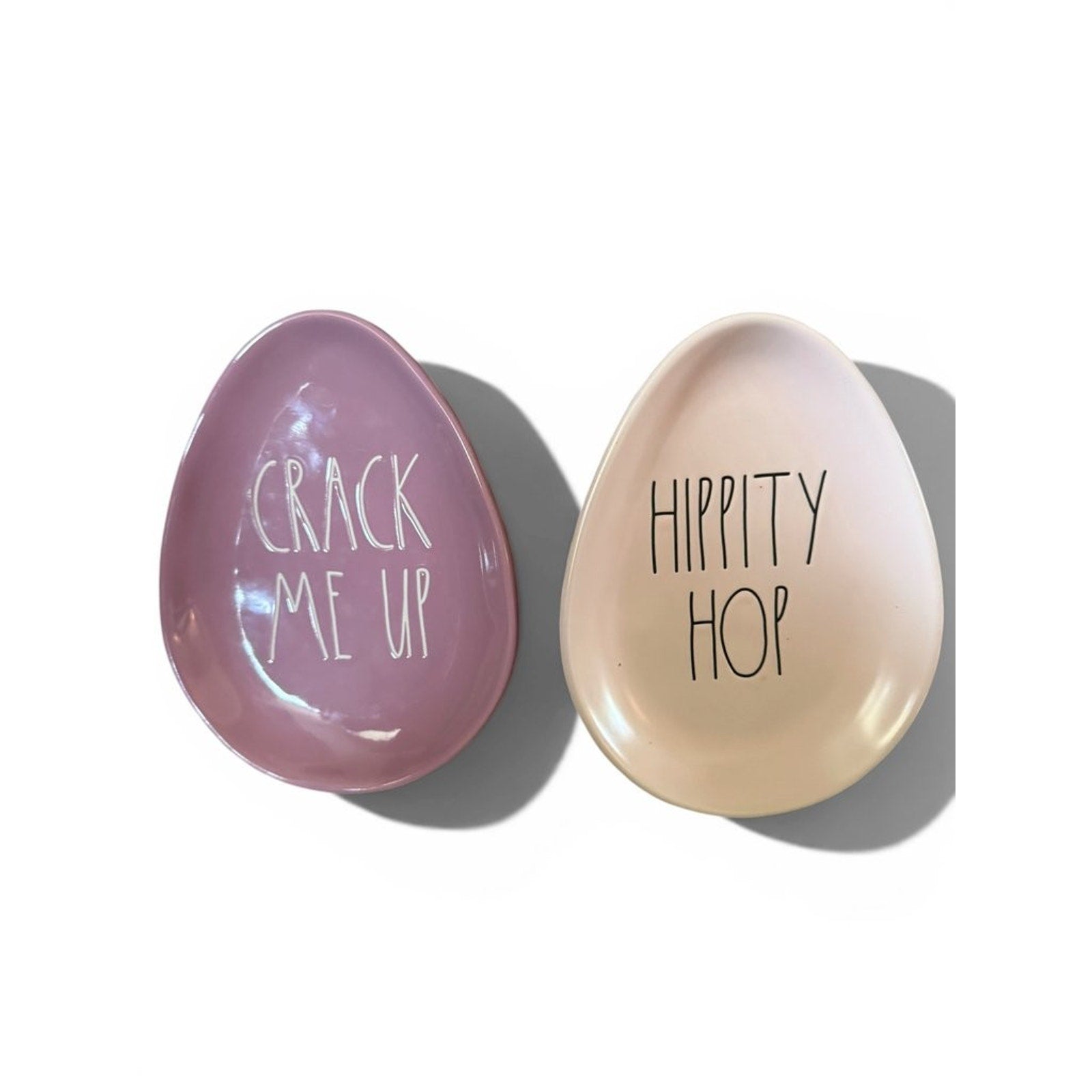 Rae Dunn Artisan Collection Easter Egg Plates