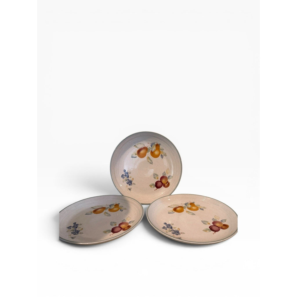 International Tableworks Sweet Bounty 4 Dessert/Salad Plate 7.5" Ironstone.