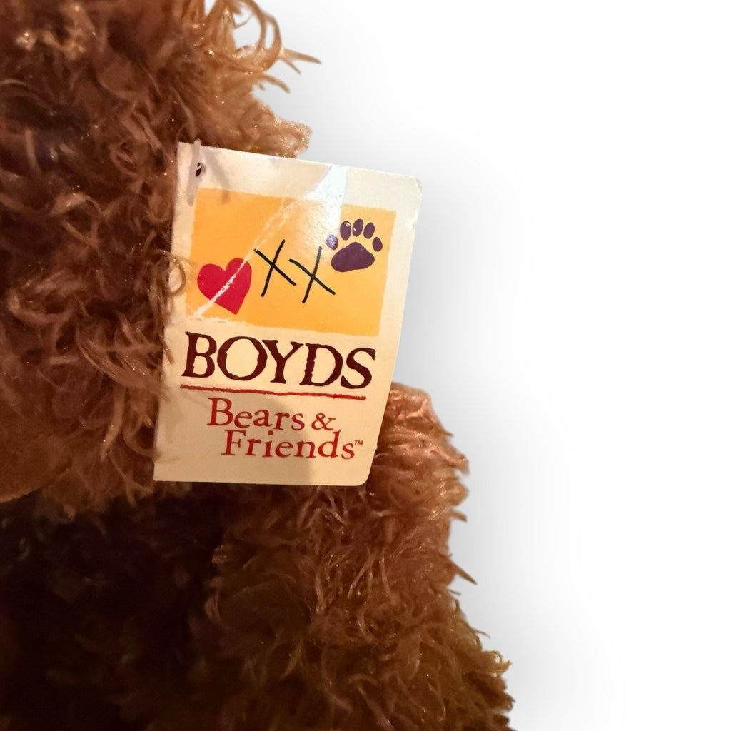 Boyds Bears And Friends Cuddle Fluff DOODLES Non jointed 12” Plush