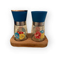 The Pioneer Woman Fancy Flourish 3-Piece Salt & Pepper Grinder Set- Missing lid
