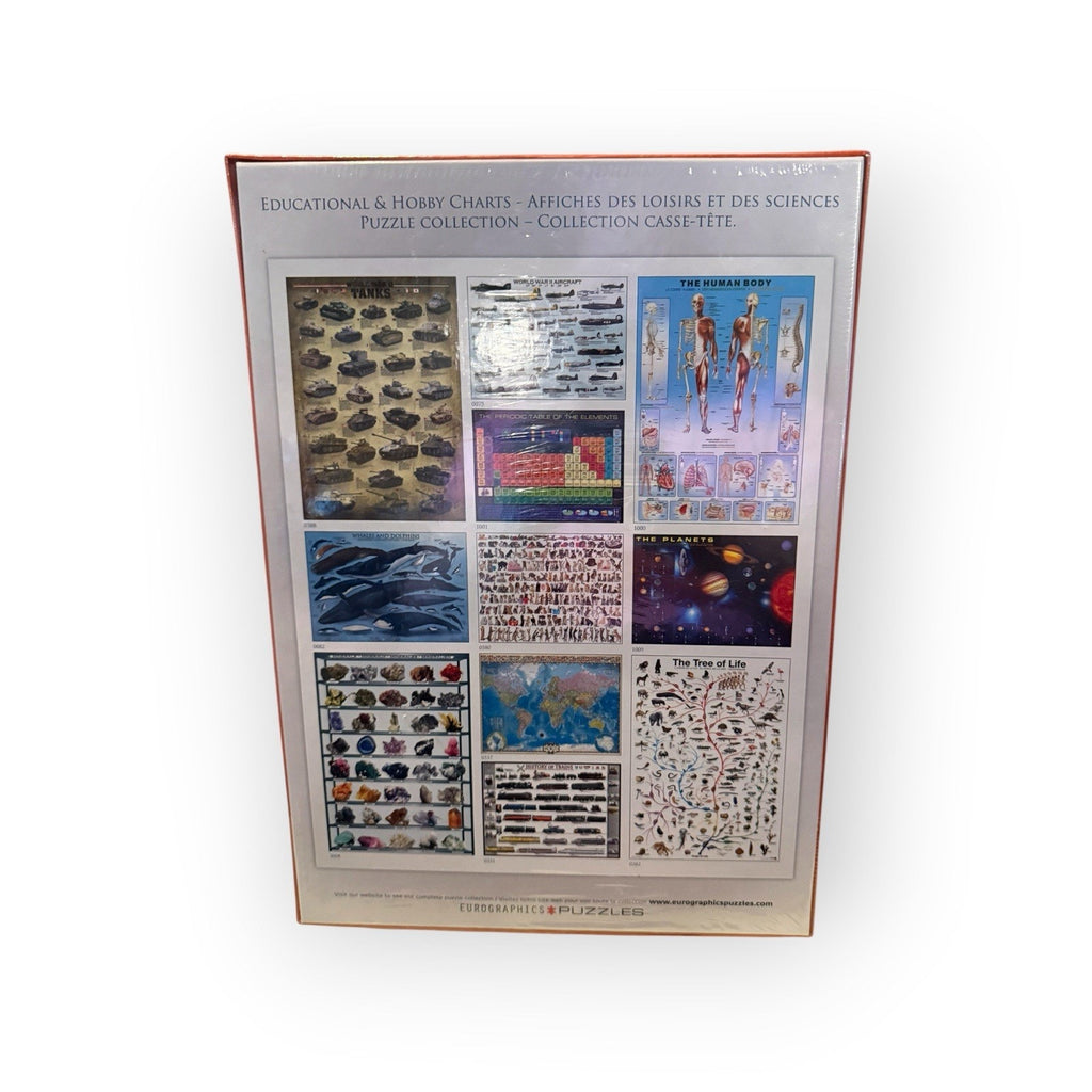Famous Writers 1000 Piece Jigsaw Puzzle Eurographics - New - Size 19.25 x 26.65