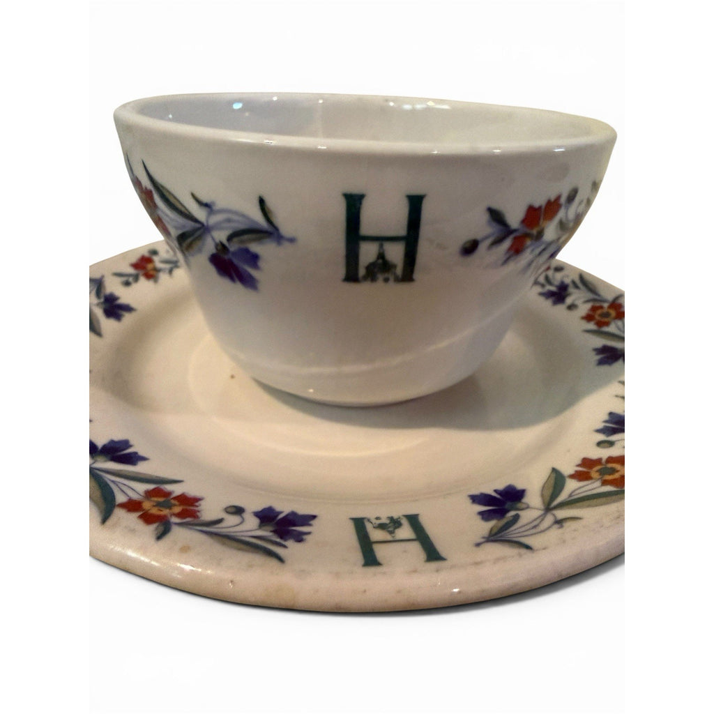Homestead Cup and Saucer Homer Laughlin Resortware Restaurant Ware