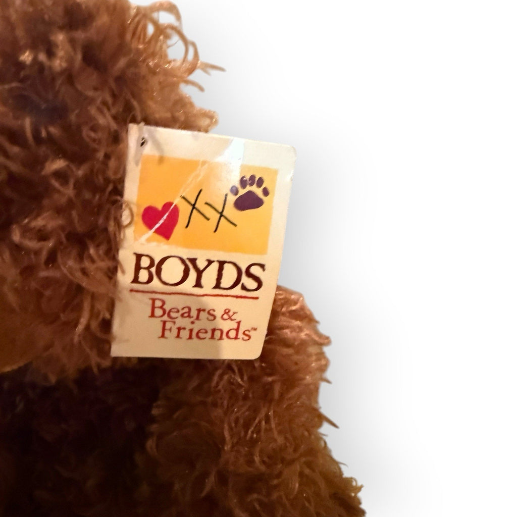 Boyds Bears And Friends Cuddle Fluff DOODLES Non jointed 12” Plush