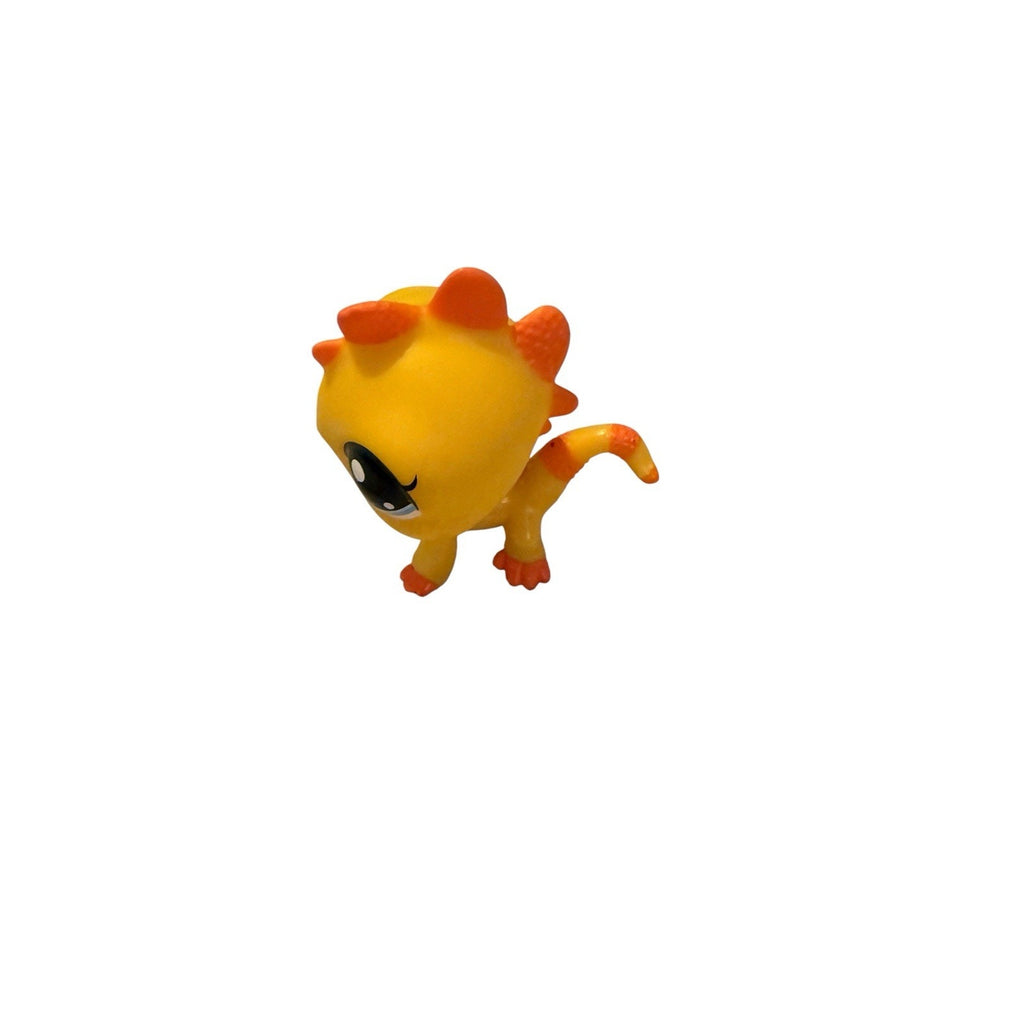 2024 Littlest Pet Shop Orange and Yellow Generation Seven Iguana Hasbro Toys