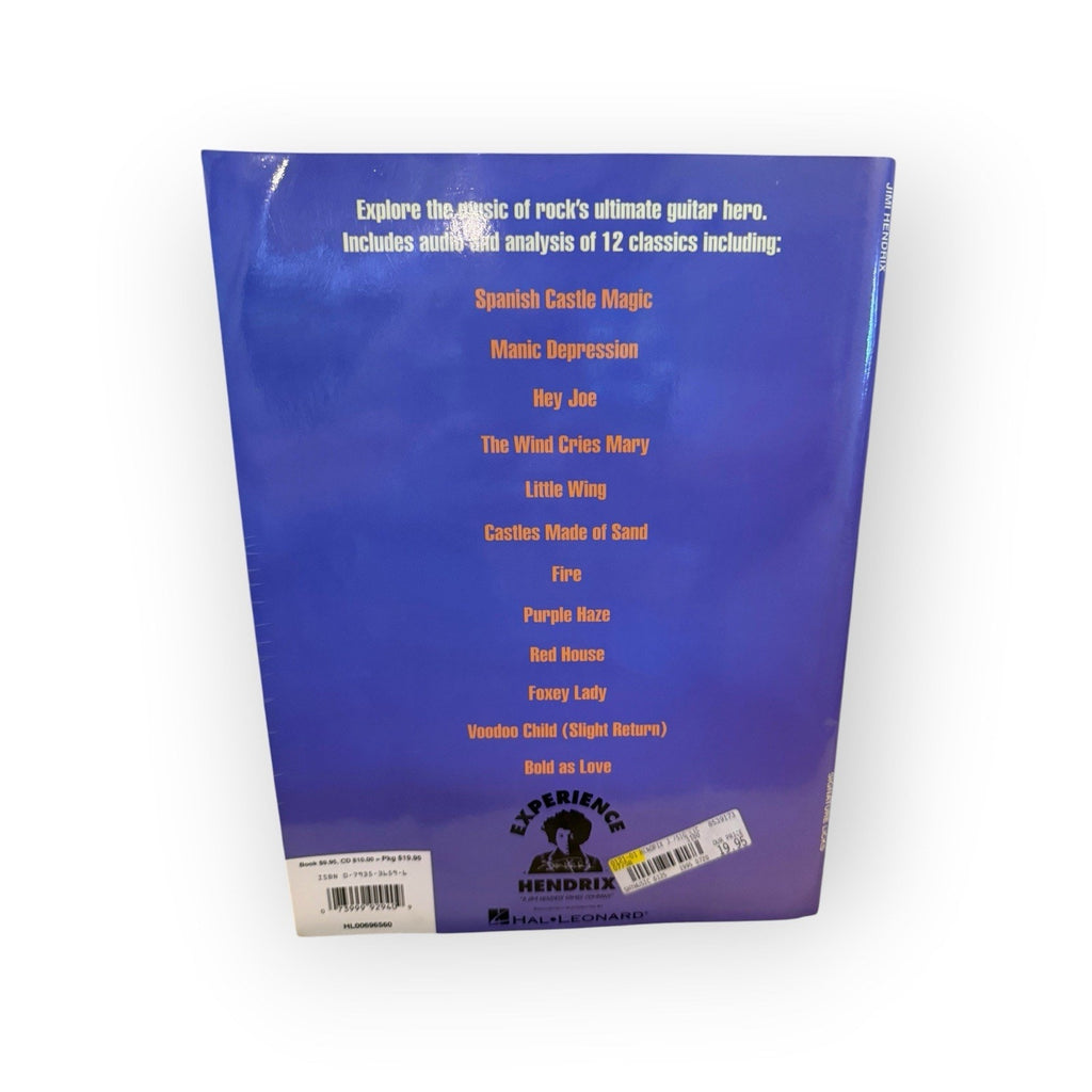 Jimi Hendrix Guitar Signature Licks Songbook + CD Hal Leonard Andy Aledort