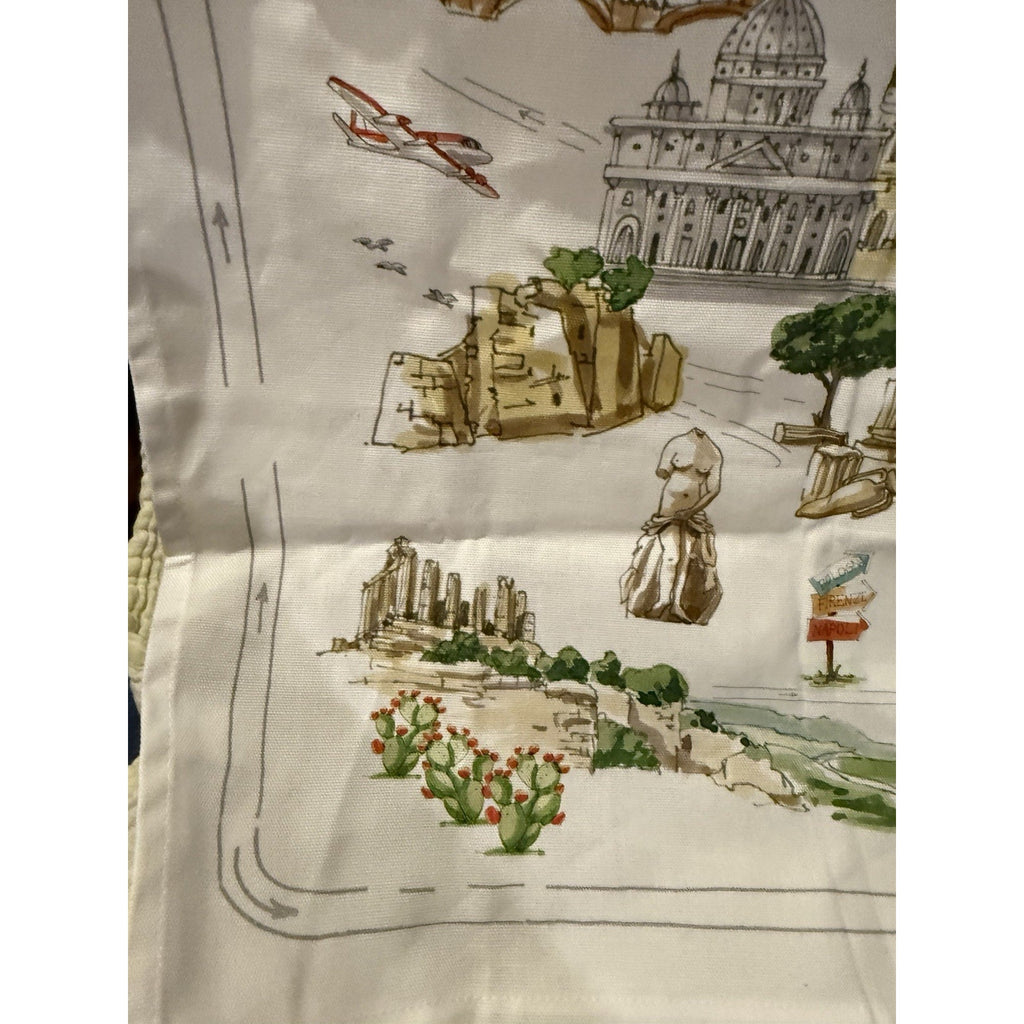 Tessitura Toscana 100% LINEN Kitchen Tea Towel Kitchen Italy Collectible