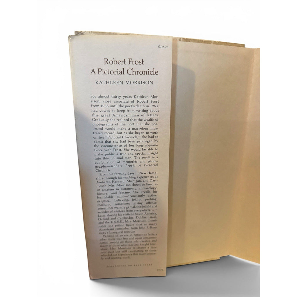 Kathleen Morrison ROBERT FROST : A Pictorial Chronicle Book Club Edition 1st P