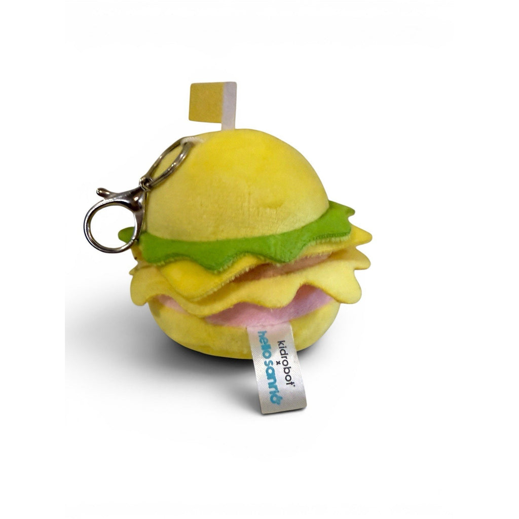 Kidrobot Hello Sanrio Burger Plush Yellow Foodie Collectible Blind Box Plush
