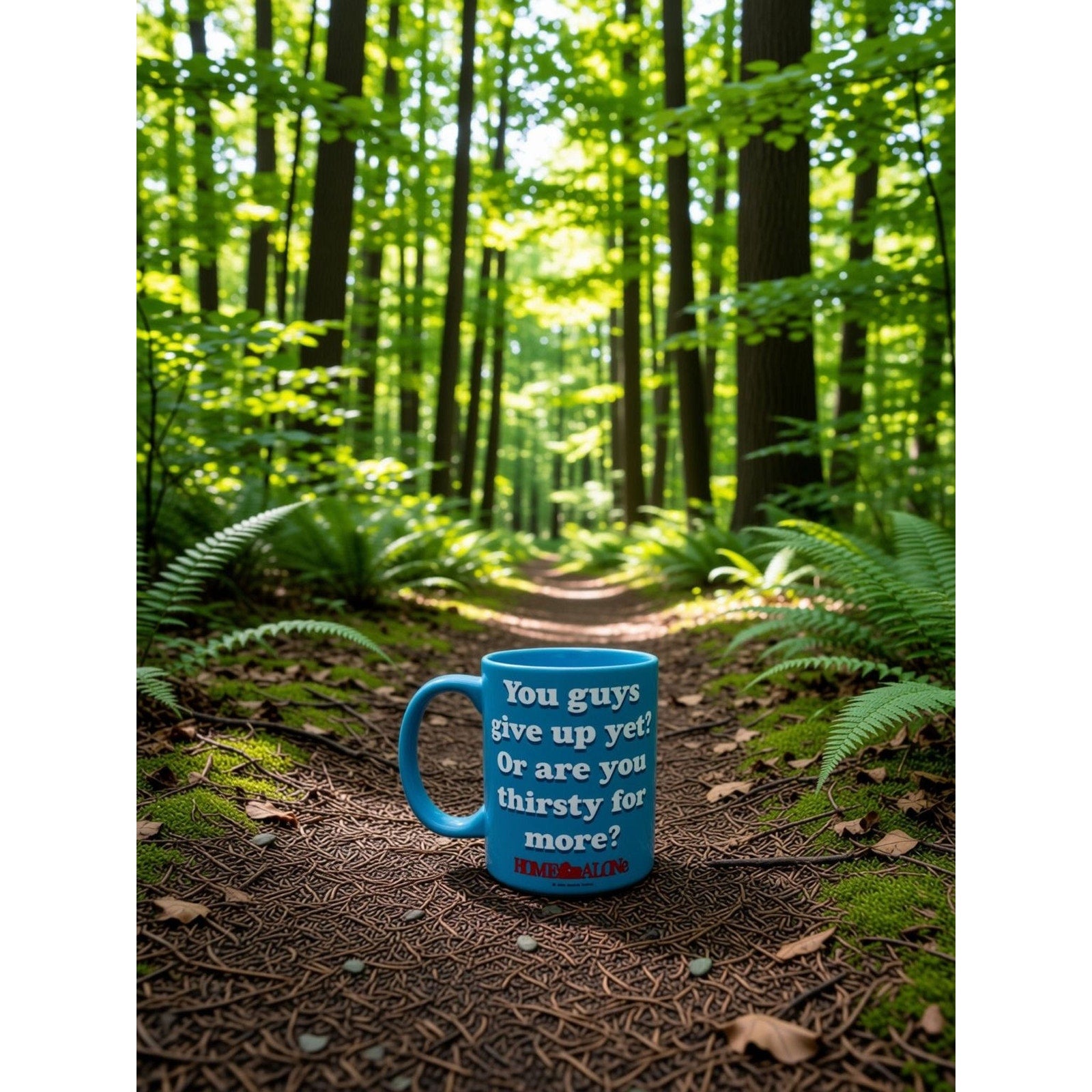 Home Alone Mug - Holiday Ceramic Coffee Cup With Gingerbread Man Design