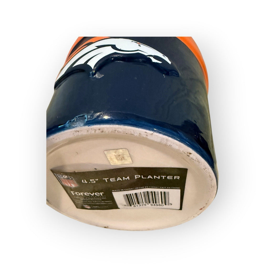 NFL Broncos 4.5 Team PLANTER NEW