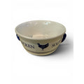 FTD Chicken Soup Bowl Get Well Series Blue Chicken With Handles Made In Korea