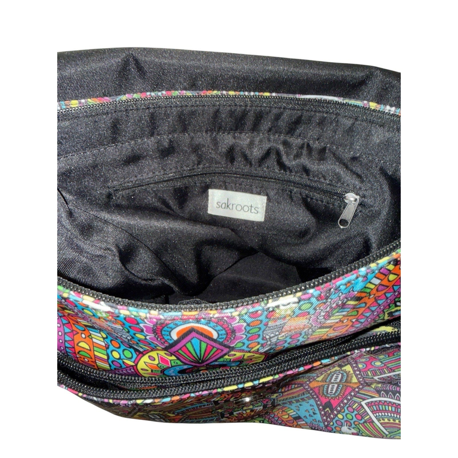 Sakroots Olympic Convertible Vegan Backpack, Rainbow Wanderlust, Indie Boho, NWT
