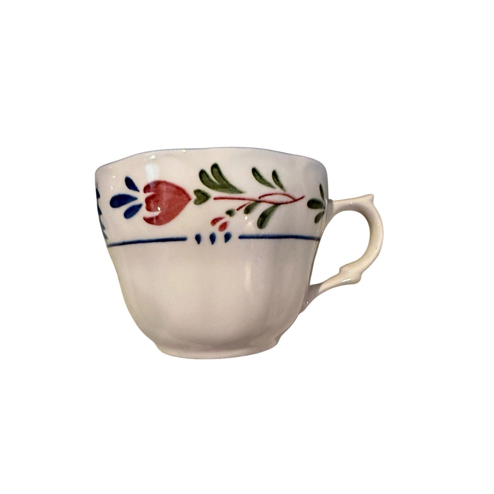 Set Of 4 Nikko Provincial Designs Coffee/Tea Cups Japan