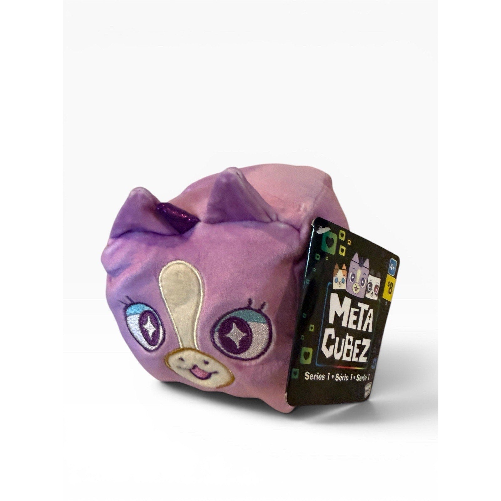 Meta Cube Wow Wee Plush Purple Unicorn Series 1 NWT
