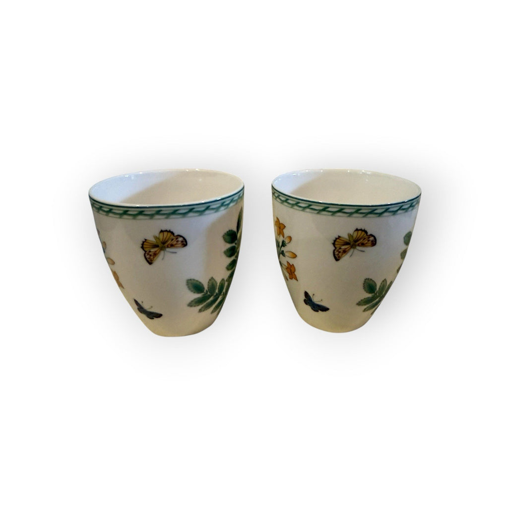 Set Of 2 MIKASA ULTIMA+ Super Strong Fine China GARDEN GALLERY Cups