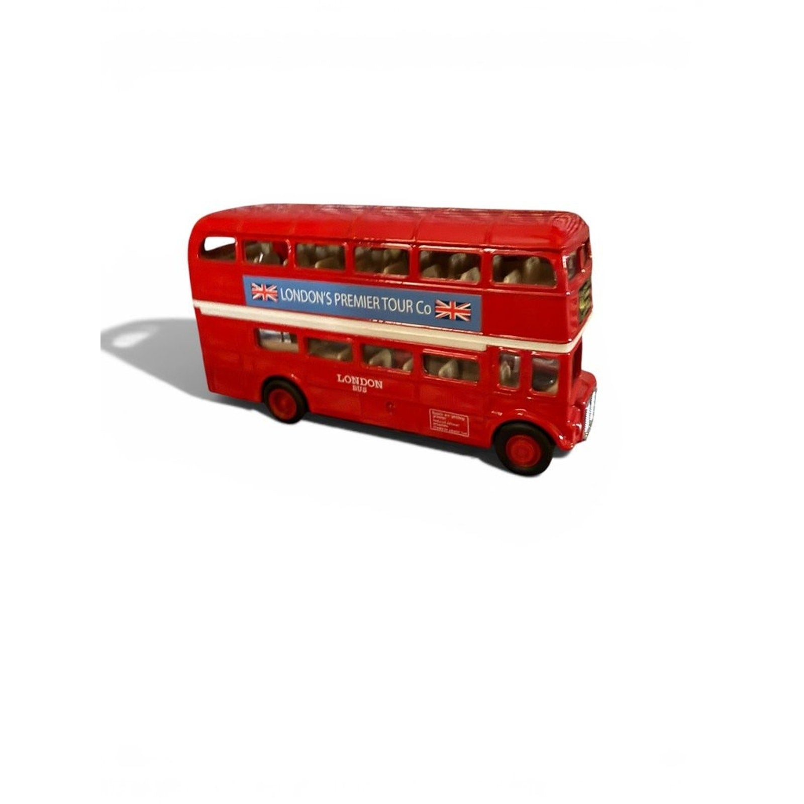 Vintage Diecast London Double Decker Bus Model