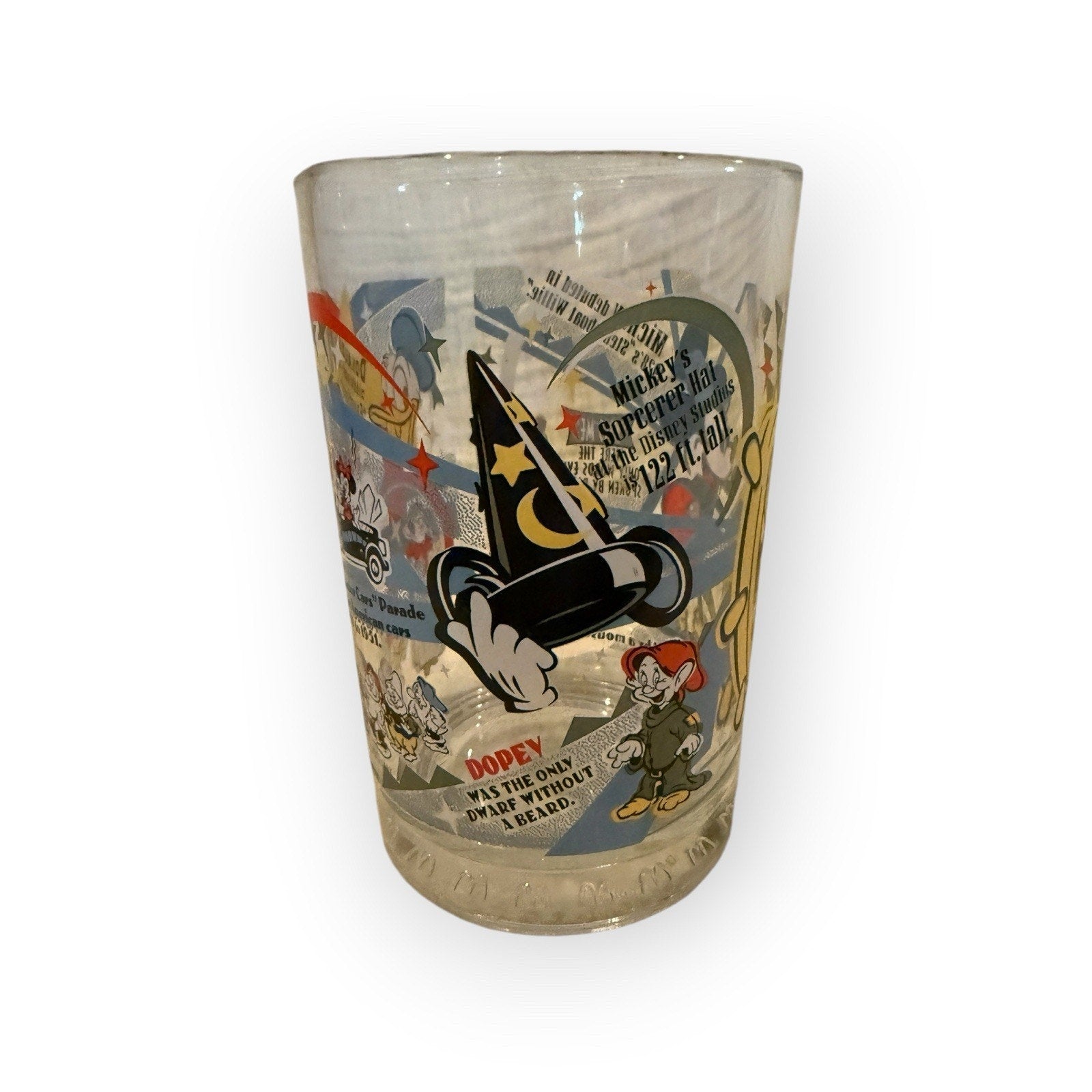 Collectable McDonalds Disney Drinking Glass 100 Years Of Magic Mickey Mouse